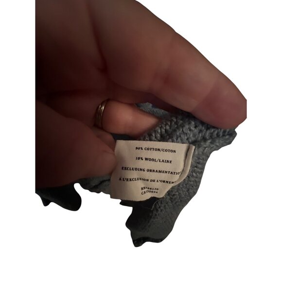 Sparrow Womens Short Sleeve Open Front Cardigan Sweater With Pockets - Size S - Picture 3 of 4